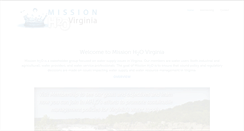 Desktop Screenshot of missionh2ovirginia.com